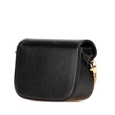 グッチ ミニホースビット ショルダーバッグ 725863 ブラック PVC レザー レディース GUCCI 【中古】
